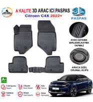 Citroen C4X 3D Paspas Havuzlu Pro 2022 Sonrası