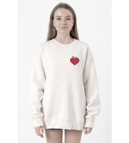 One Piece Anime Ope Ope Devil Fruit Beyaz Kadın 2ip Sweatshirt