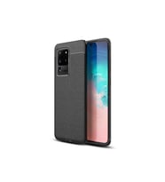 Samsung Galaxy S20 Ultra Uyumlu Kılıf Zore Niss Silikon Kapak (Siyah)