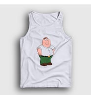 Presmono Unisex Beyaz Peter Griffin V2 Family Guy Atlet 300780tt