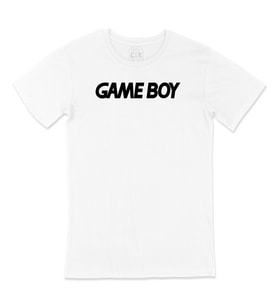 Game Boy Logolu Tişört