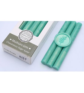 Mühür Mumu Çubuk 11mmx120mm 10 lu Paket Model: 637 YEŞİL VADİ