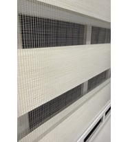 StorBurada Zebra Stor Perde Ekru Etek Dilimli STB-400-V02