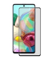 ALLY SM Galaxy A71 3D Full Privacy Gizlilik Tempered Cam Ekran Koruyucu-(5775) - SSSSSS9841-3043