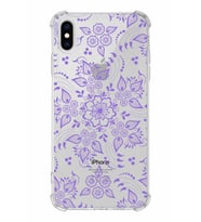 Apple iPhone X Uyumlu Köşe Korumalı Antişok  Kapak Nostalji Desen Tasarımlı Şeffaf  Kılıf
