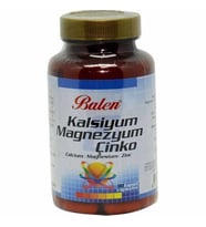 Balen Kalsiyum Magnezyum Çinko Kapsül 90 Adet