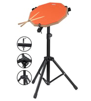 Midex DD-1012-PAK Bateri Davul Çalışma Pedi Seti 12 İnç Drum Practice Pad