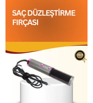 Çok Yönlü Kullanıma Uygun Saç Kurutma Ve Düzleştirme Fırçası
