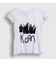 Presmono Kadın Beyaz Members Korn T-Shirt 92781tt