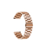 Samsung Galaxy Watch 42mm Uyumlu 20mm Kordon Metal Baklalı Tasarım Zore Band-04 Kayış