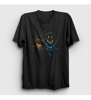 Presmono Unisex Siyah Hello Daft Punk T-Shirt 59591tt