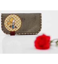 Y.Küçük Prens Figürlü Büyük Cüzdan Etnik Bohem Retro Vintage Style - YESİL (Yeşil)