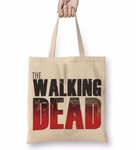 The Walking Dead 01 Bez Çanta Uzun Saplı
