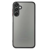 Galaxy M15 Kılıf Montreal Silikon Kapak - Siyah