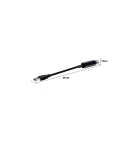 Usb Yıldız Tavan Ledi 26cm 5 Modlu Kırmızı Renk