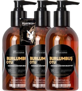 Burlumbuş Otu Jeli 120 ml x 3 adet + Jel