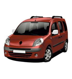 Renault Kangoo Uyumlu ABS Krom Ayna Kapağı 2 Parça 2008-2013 (Karışık)