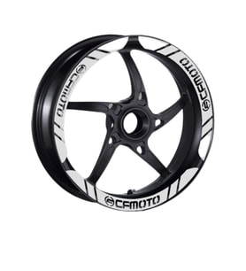 Cf Moto Uyumlu Beyaz 1 Set Jant Şeridi