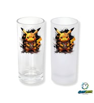 Pikachu Buzlu / Buzsuz Seçenekli Rakı Bardağı – 1 Adet Şık Sunum Bardağı 0233