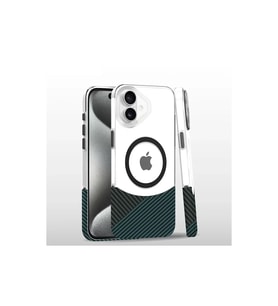 İphone 16 Carbon Puzzle Kapak -
