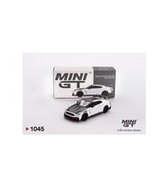 Mini GT 1045 Nissan GT-R Nismo 2024 Brilliant White Pearl 1/64 Model Araba (Çok Renkli)