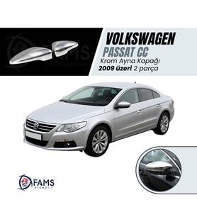 Vw Passat Cc Krom Ayna Kapağı 2009 üzeri 2 Prç. P. Çelik