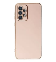 Mey İthalat® Samsung Galaxy A73 5G Kılıf Volet Silikon - Pembe