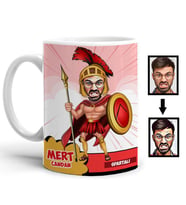 Kişiye Özel Spartalı Karikatürlü Kupa Bardak
