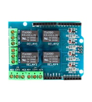 Arduino 4 Kanal Röle Shield DC 24V 3A