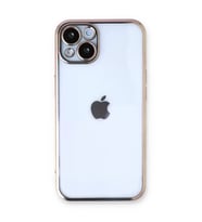 İphone 14 Kılıf Razer Lensli Silikon - Gold