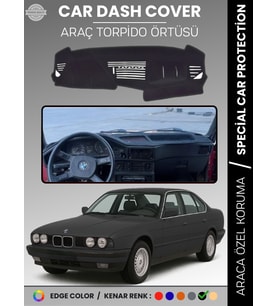 BMW E34 5 SERİSİ (1988-1996) Torpido Örtüsü Panel Koruma Torpido Koruma Tam Uyum Çatlamayı Önler