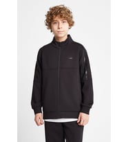 Çocuk Fermuarlı Sweatshirt 25B-3015 (Siyah)