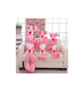 Pembe Panter Peluş Dev Boy 80 cm