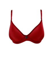Le Jardin 9405 - B Desteksiz Balenli Micro Soft Sütyen (Bordo)