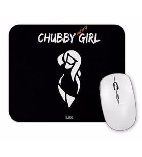 Chubby Girl Mouse Pad