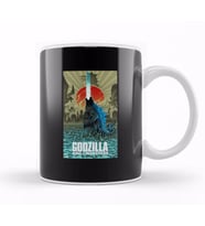 Godzila King Of The Monsters Kupa Bardak Porselen