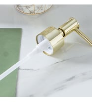 SIVI SABUNLUK POMPASI ALTIN RENKLİ 12x2x2cm