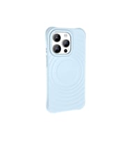 Apple iPhone 14 Pro Uyumlu M-safe Şarj Özellikli Airbagli Mat Görünümlü Zore Hepi Kapak (Açık Mavi)