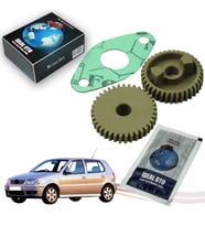 Volkswagen Polo 3 (6N2/6V2/6V5) 1999-2001 Sunroof Tente Motor Dişlisi