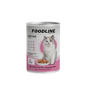 Foodline Tavuklu Yavru Kedi Konservesi 400 Gr