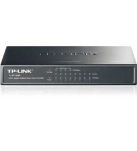 TP-LINK TL-SG1008P 8 PORT 10/100/1000 4 PORT POE YONETILEMEZ DESKTOP SWITCH