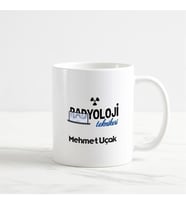 Radyoloji Teknikeri Kupa Bardak (1. Tasarım) (Beyaz)