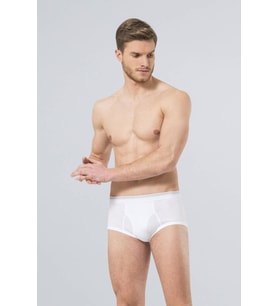 Türen Erkek Ribana Kemerli Slip (Beyaz)