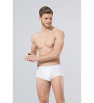 Türen Erkek Ribana Kemerli Slip (Beyaz)
