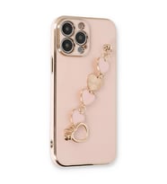 Apple İphone 14 Pro Max Kılıf Esila Silikon - Pudra