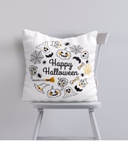 BK Gift Happy Halloween Tasarımlı Yastık-5