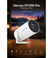 Taşınabilir Android Projektör, Wi-Fi, HDMI, USB Destekli, yüksek görüntü kalitesi