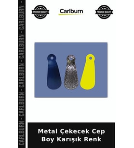 Özel Üretim Pratik Seyahat Asma Delikli Günlük Metal Çekecek - Cep Boy - Karışık Renk