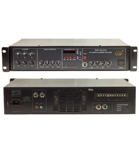 West Sound Tks 160Z6 Bölge Volüm Kontrollü Mikser Amplifikatör (Siyah)