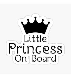 Baby On Board Arabada bebek var Oto Sticker Etiket 19CM md9
